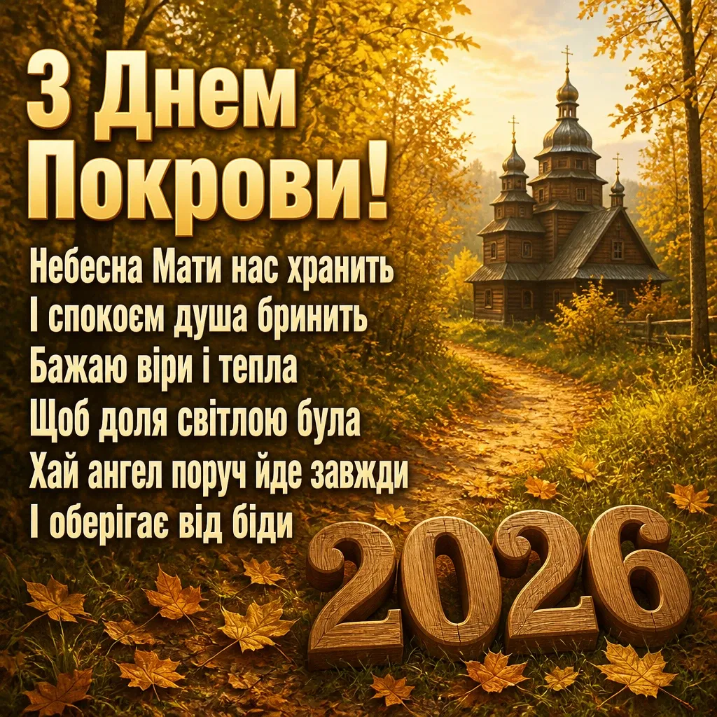 привітання з покровою 2026 привітання з покровою 2026