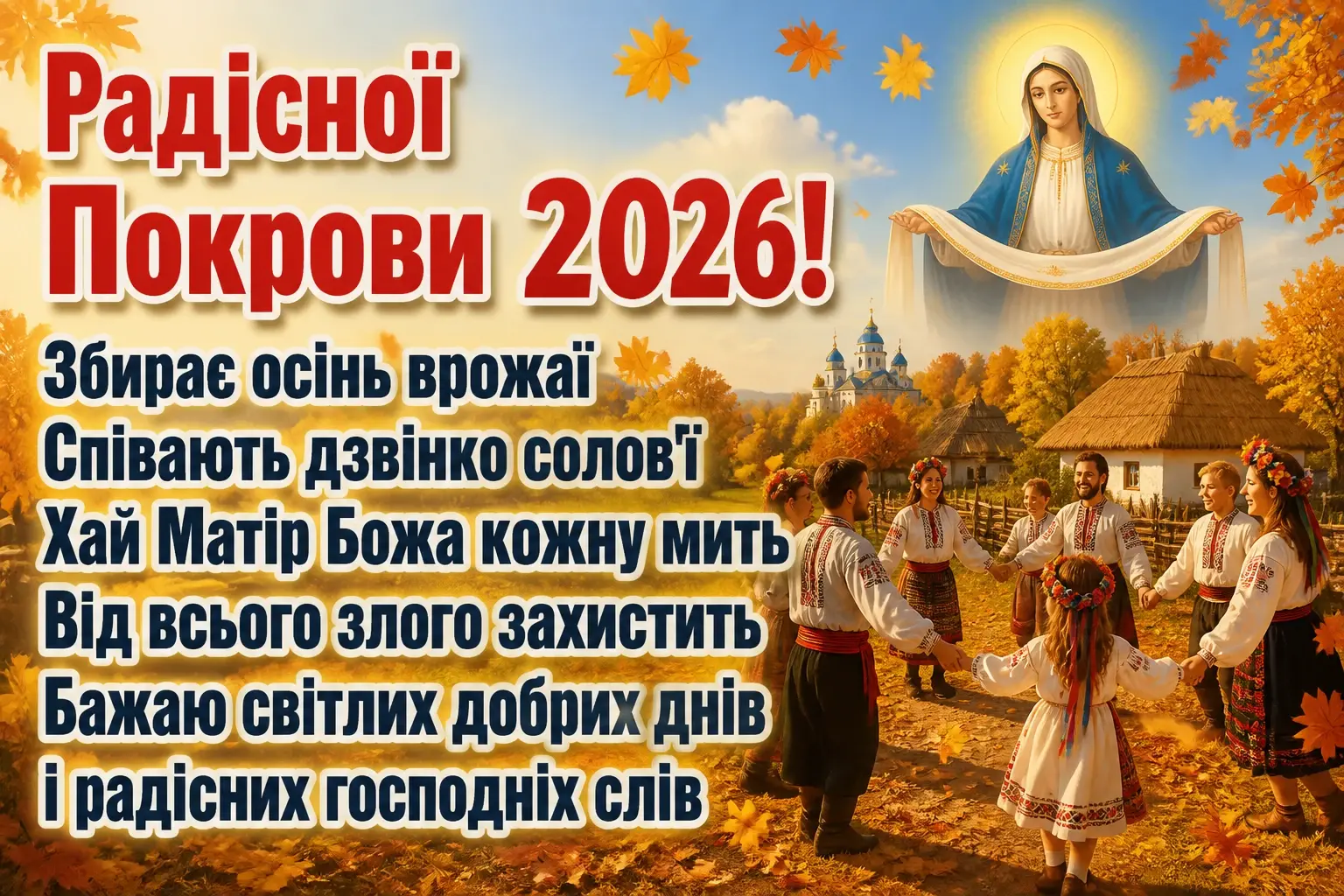 привітання з покровою 2026 привітання з покровою 2026