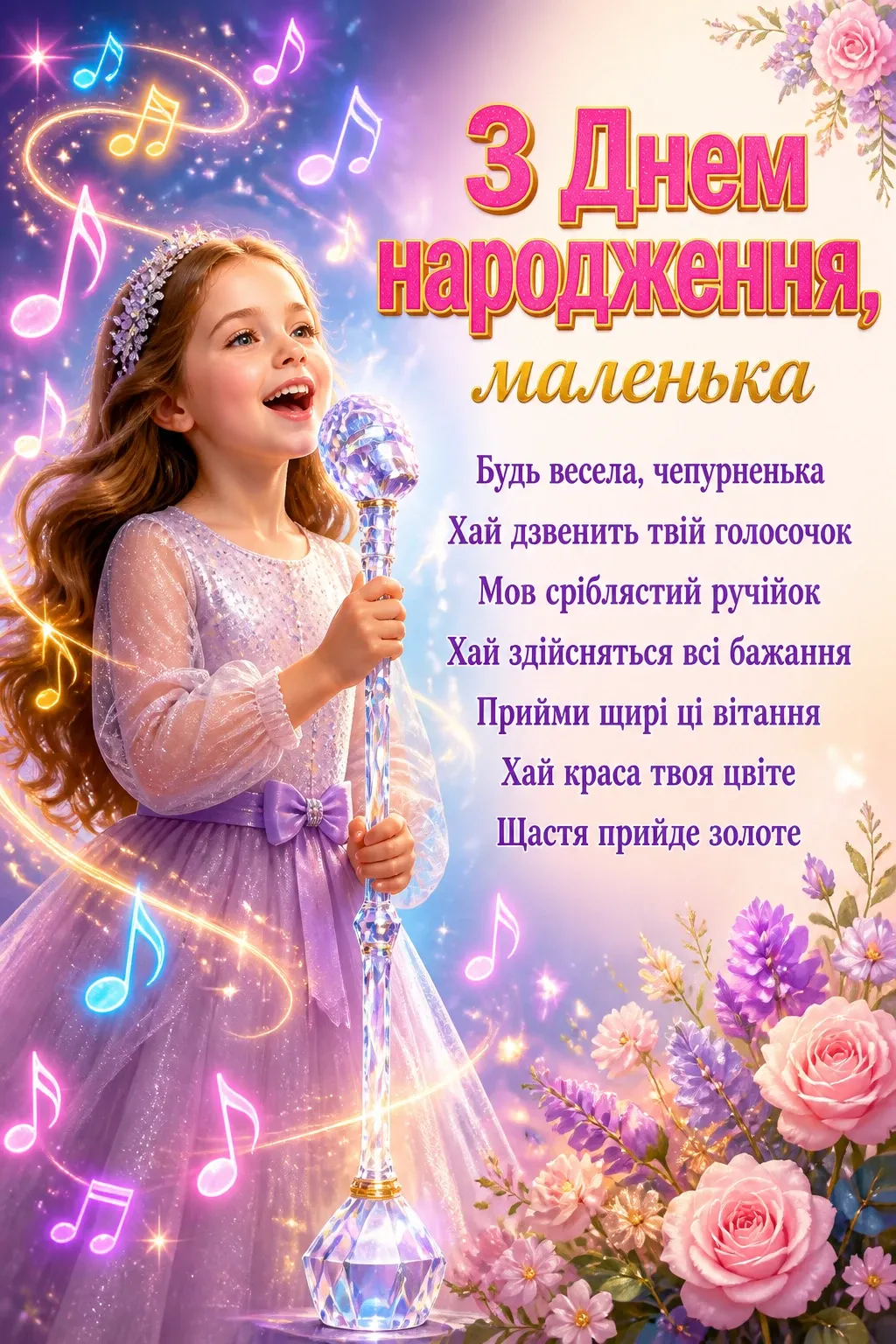 привітання з днем народження маленькій дівчинці привітання з днем народження маленькій дівчинці