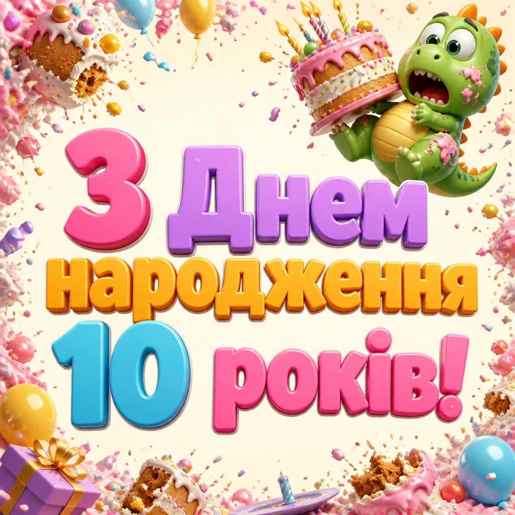 10 років дівчинці привітання 10 років дівчинці привітання