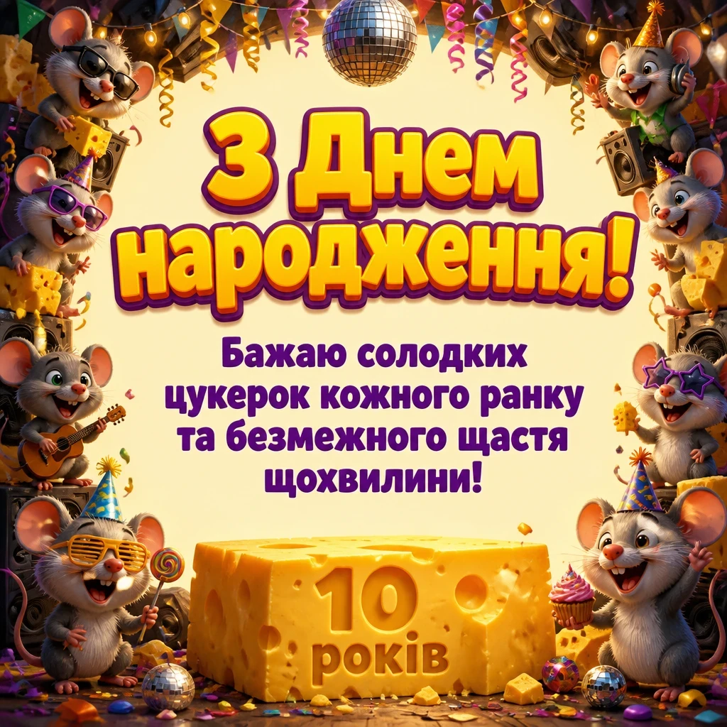 10 років дівчинці привітання 10 років дівчинці привітання