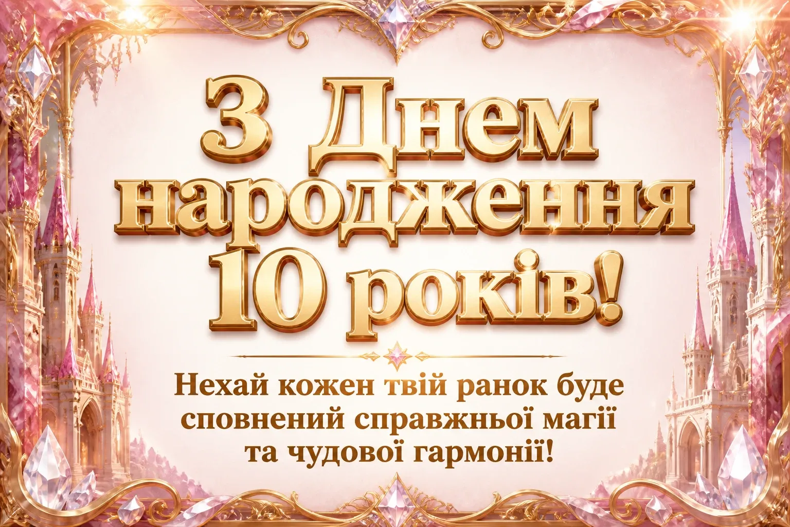 10 років дівчинці привітання 10 років дівчинці привітання