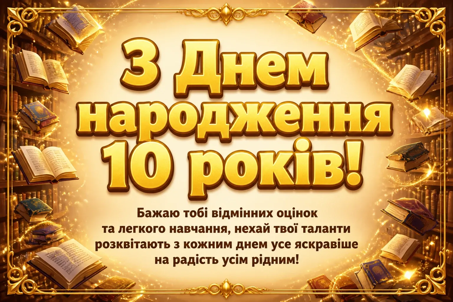 10 років дівчинці привітання 10 років дівчинці привітання