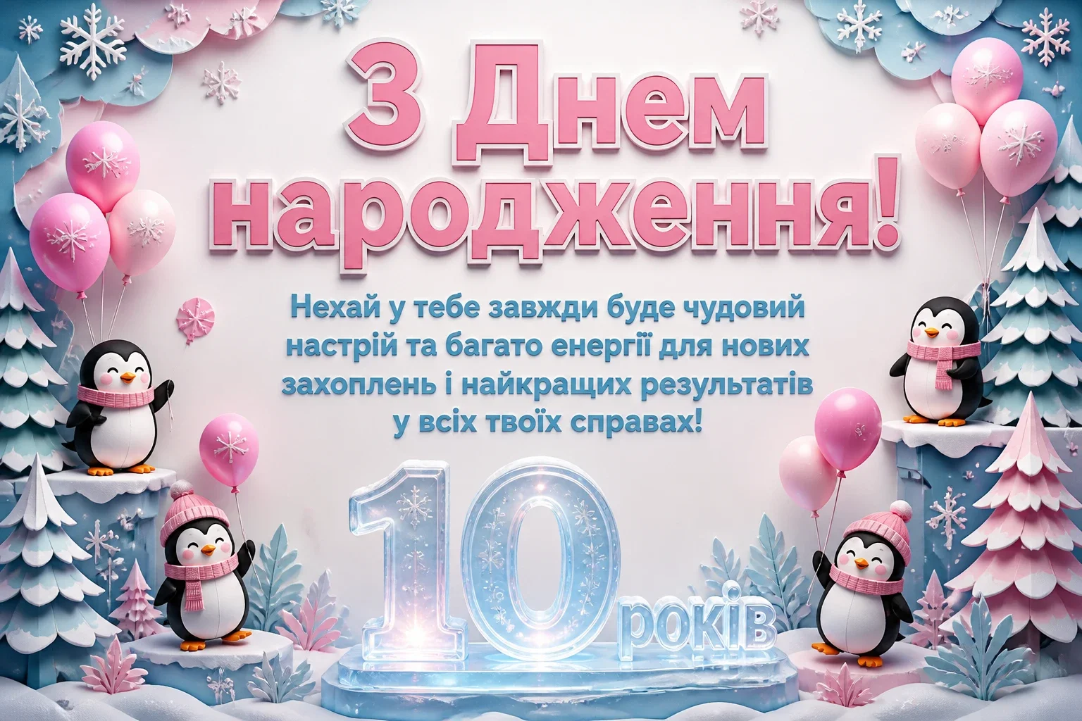 10 років дівчинці привітання 10 років дівчинці привітання