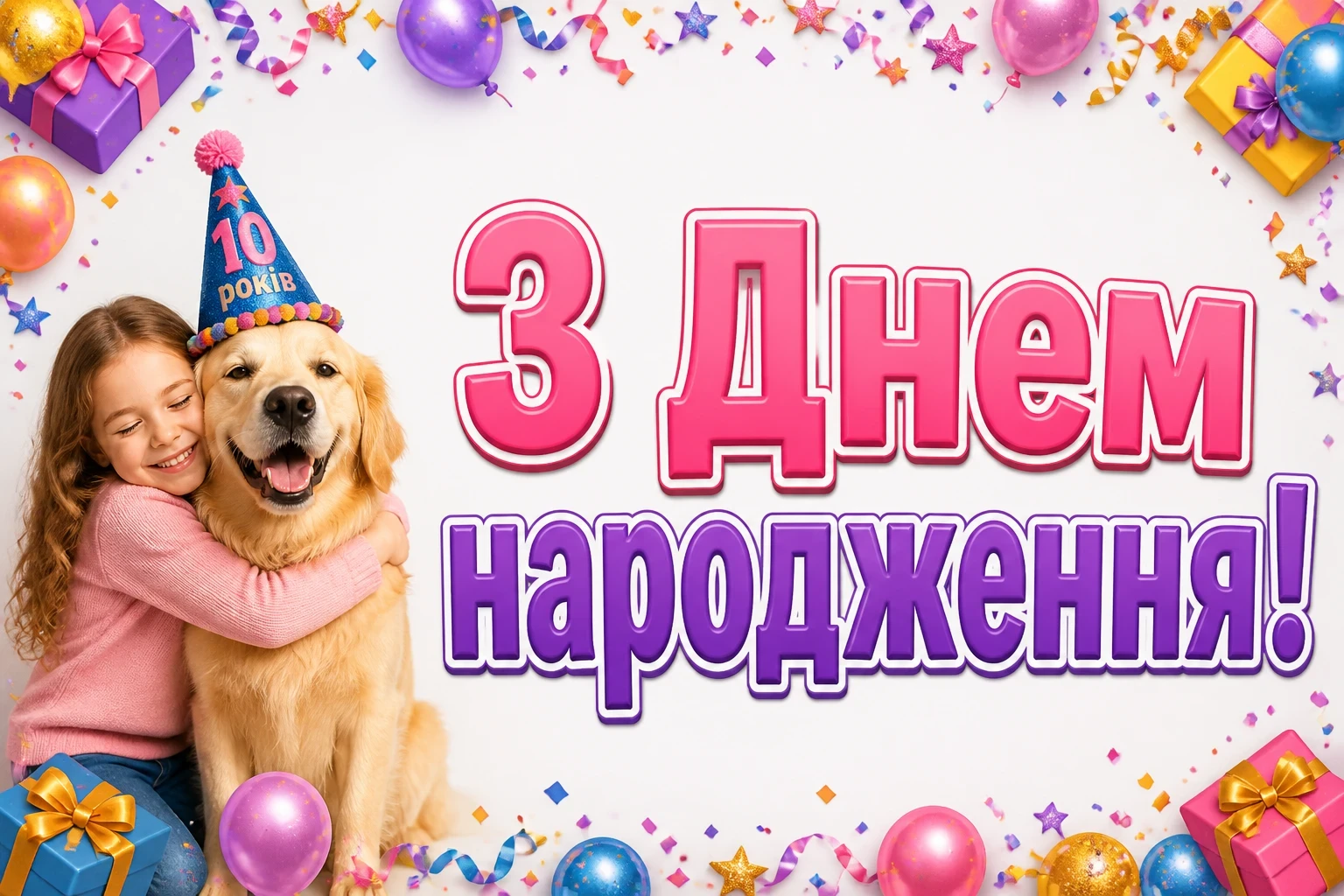 10 років дівчинці привітання 10 років дівчинці привітання