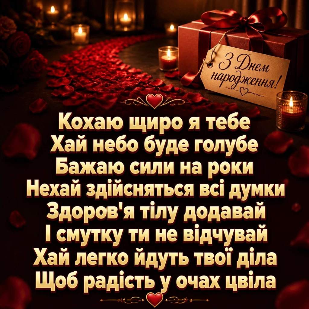 привітання з днем народження коханого привітання з днем народження коханого