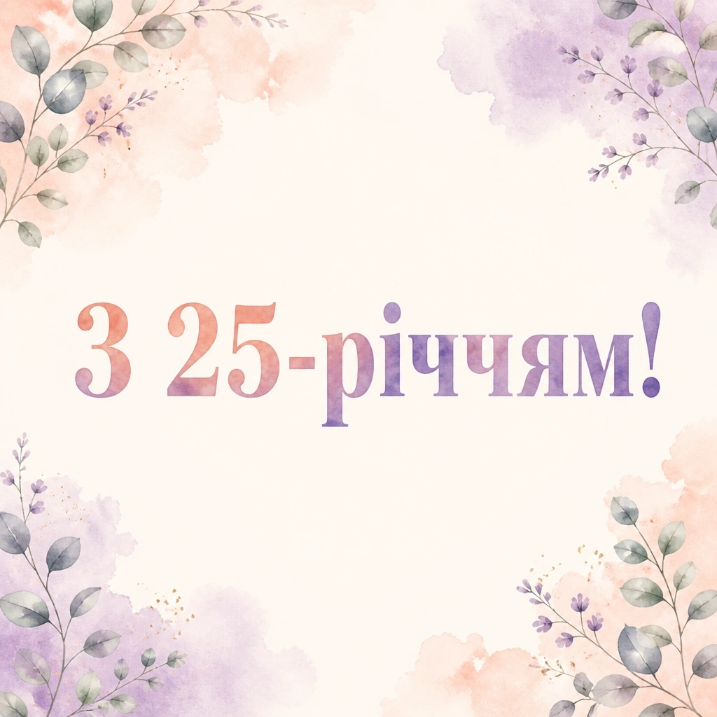 привітання з 25 річчям дівчини привітання з 25 річчям дівчини
