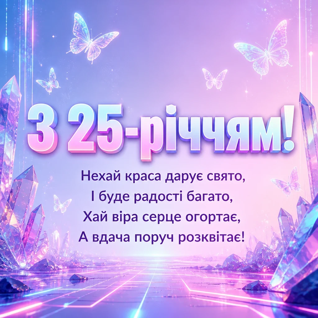 привітання з 25 річчям дівчини привітання з 25 річчям дівчини
