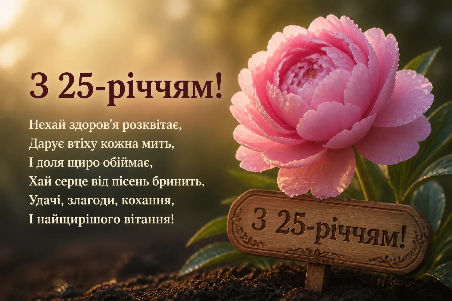 привітання з 25 річчям дівчини привітання з 25 річчям дівчини