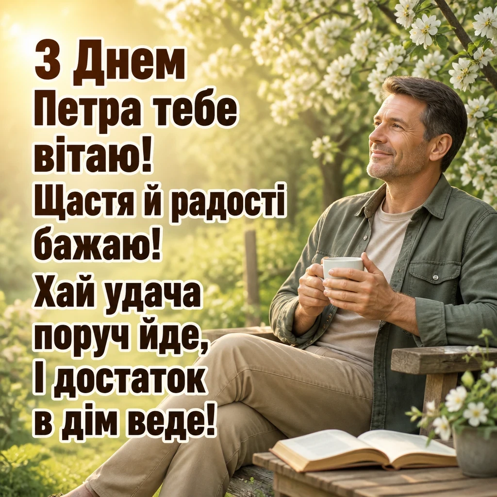 днем ангела петра привітання з петром