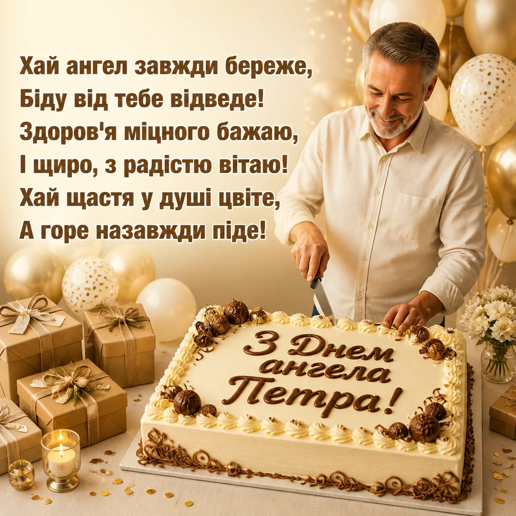 днем ангела петра привітання з петром