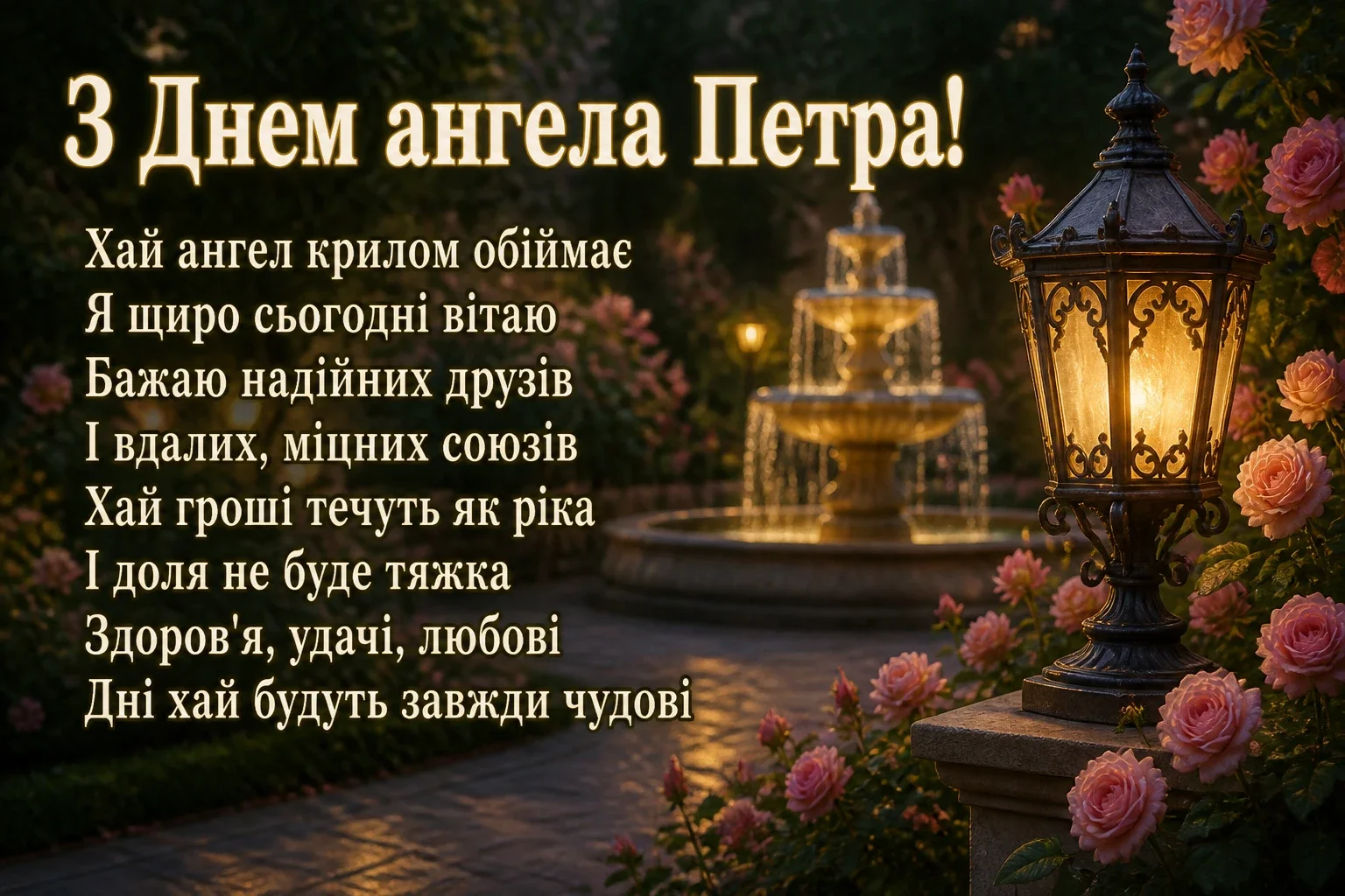 днем ангела петра привітання з петром