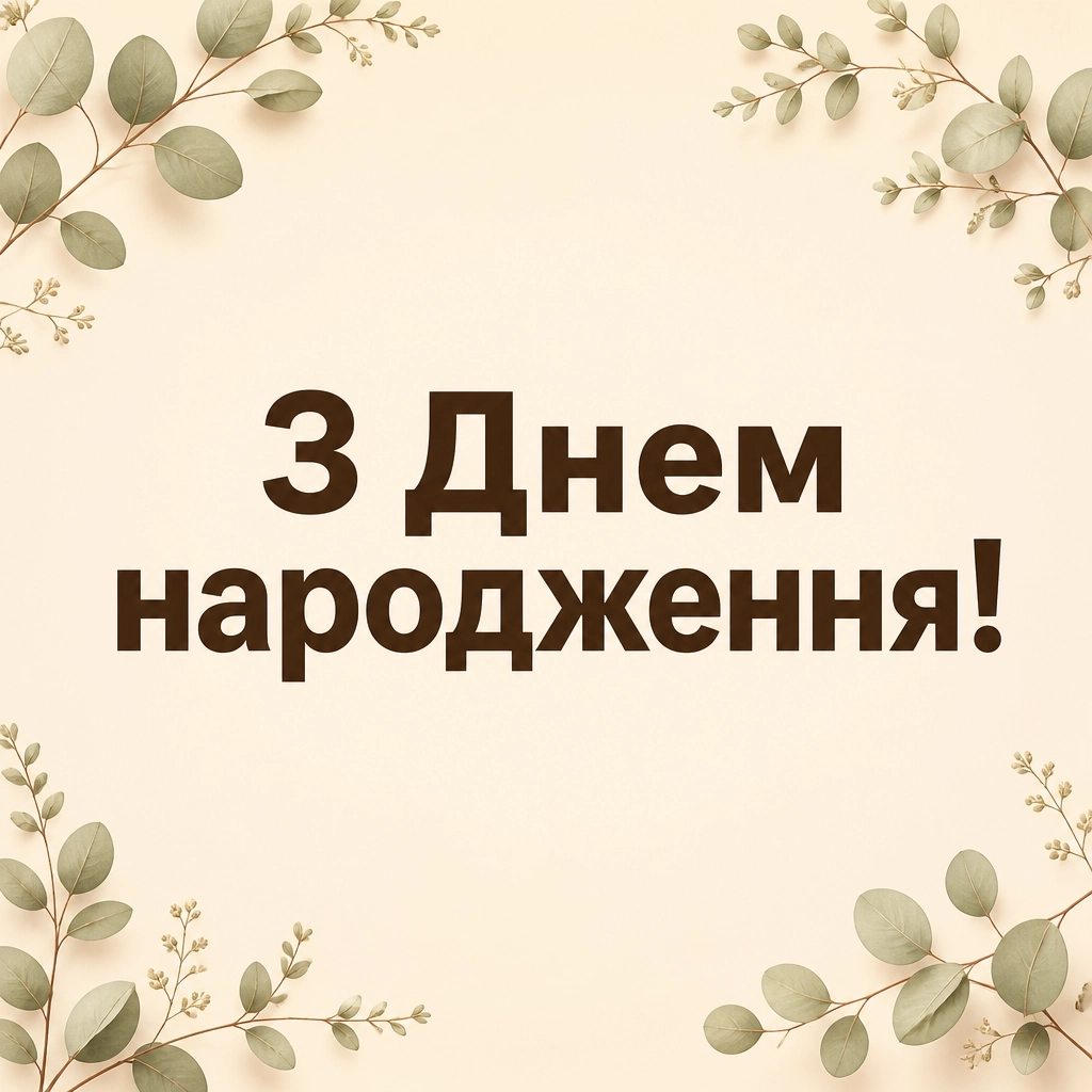 привітання з днем народження откритка привітання з днем народження откритка