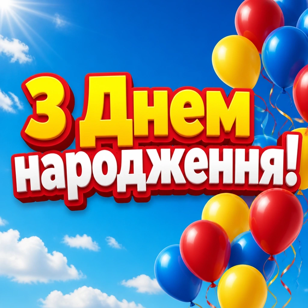 привітання з днем народження откритка привітання з днем народження откритка