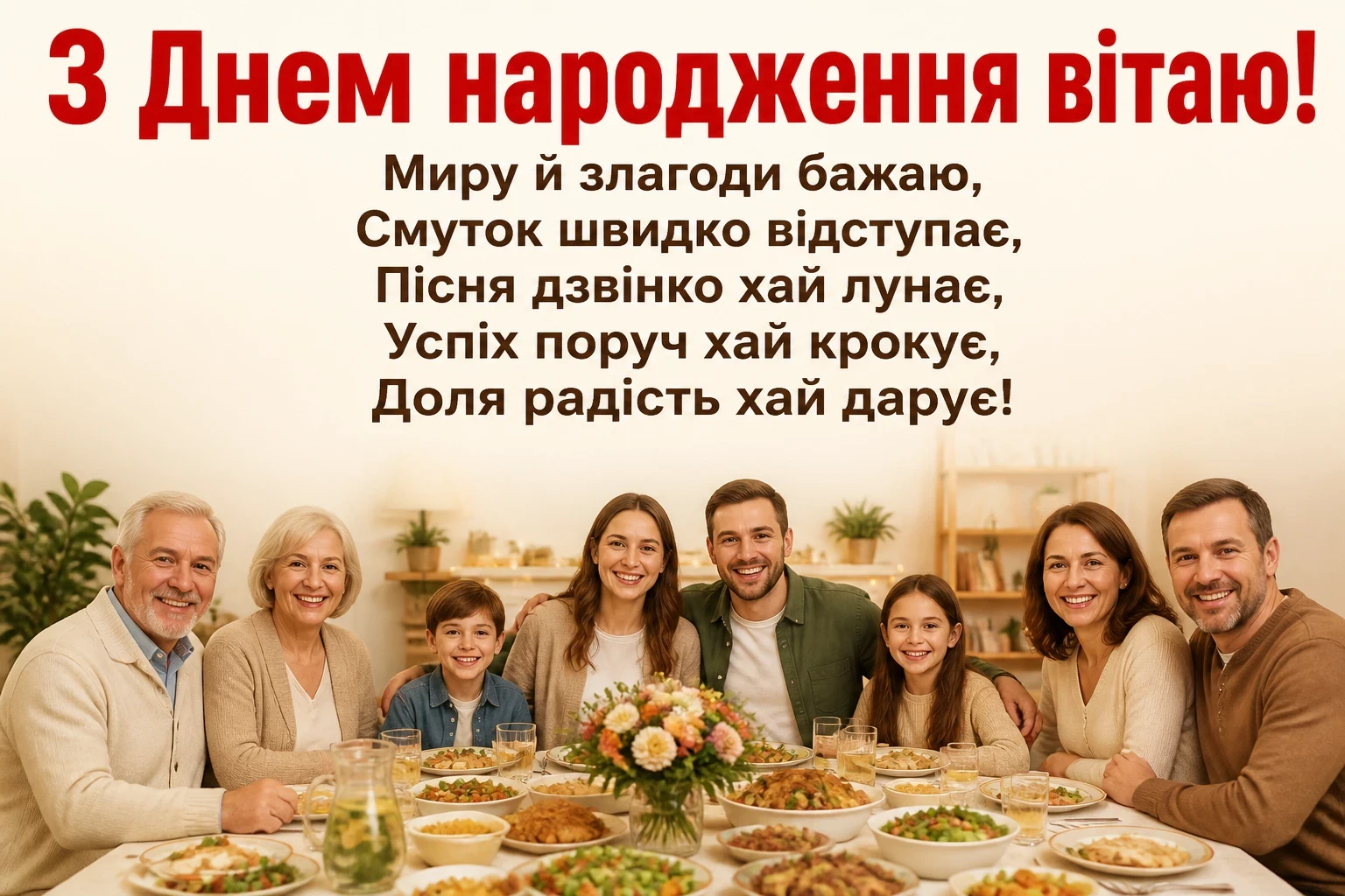 привітання з днем народження откритка привітання з днем народження откритка