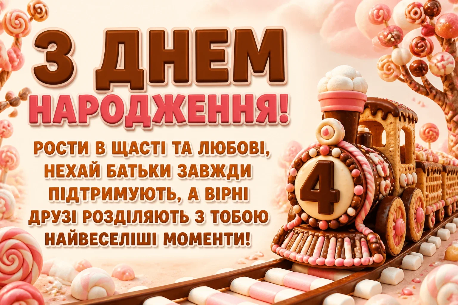 привітання з днем народження 4 роки привітання з днем народження 4 роки