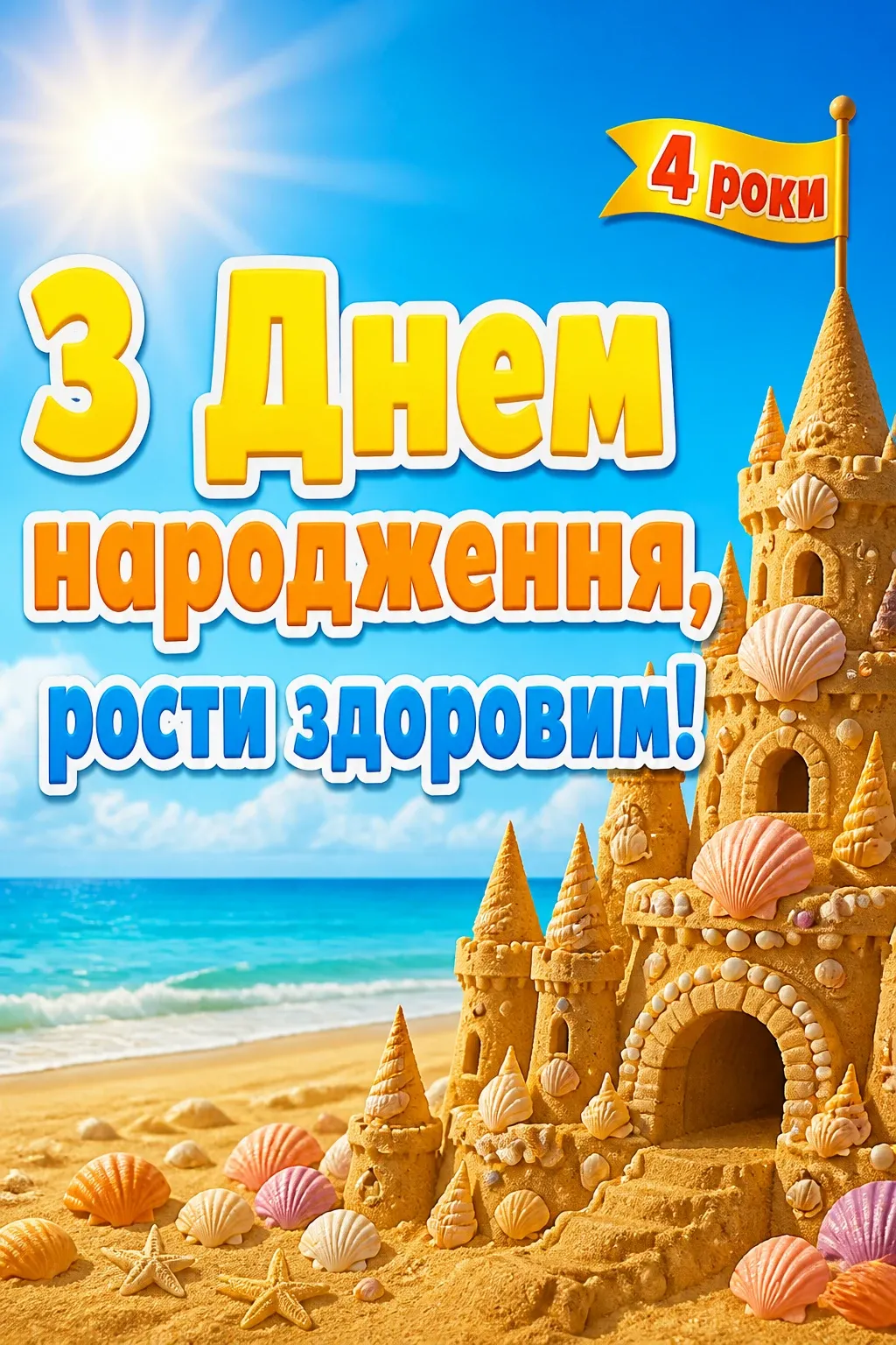 привітання з днем народження 4 роки привітання з днем народження 4 роки