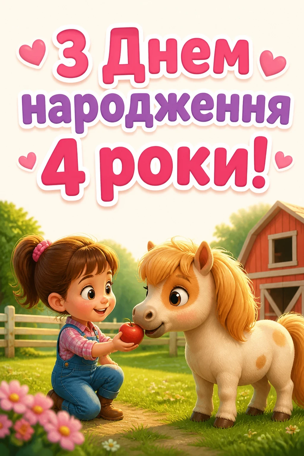 привітання з днем народження 4 роки привітання з днем народження 4 роки