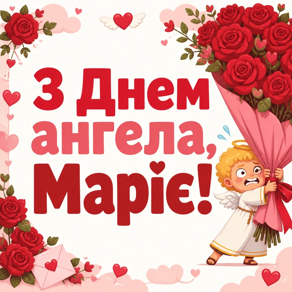 привітання з днем ангела, марія привітання з днем ангела, марія
