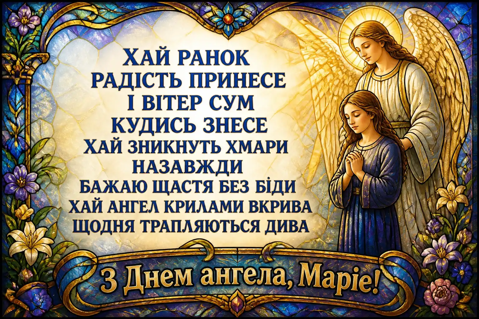 привітання з днем ангела, марія привітання з днем ангела, марія