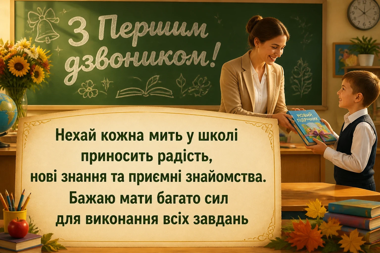 перший раз у перший клас привітання перший раз у перший клас привітання