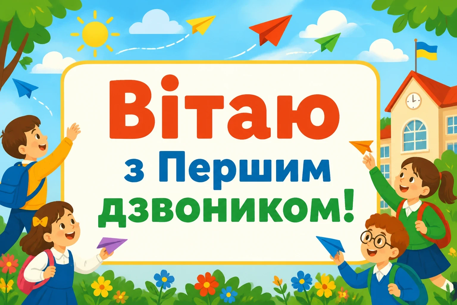 перший раз у перший клас привітання перший раз у перший клас привітання