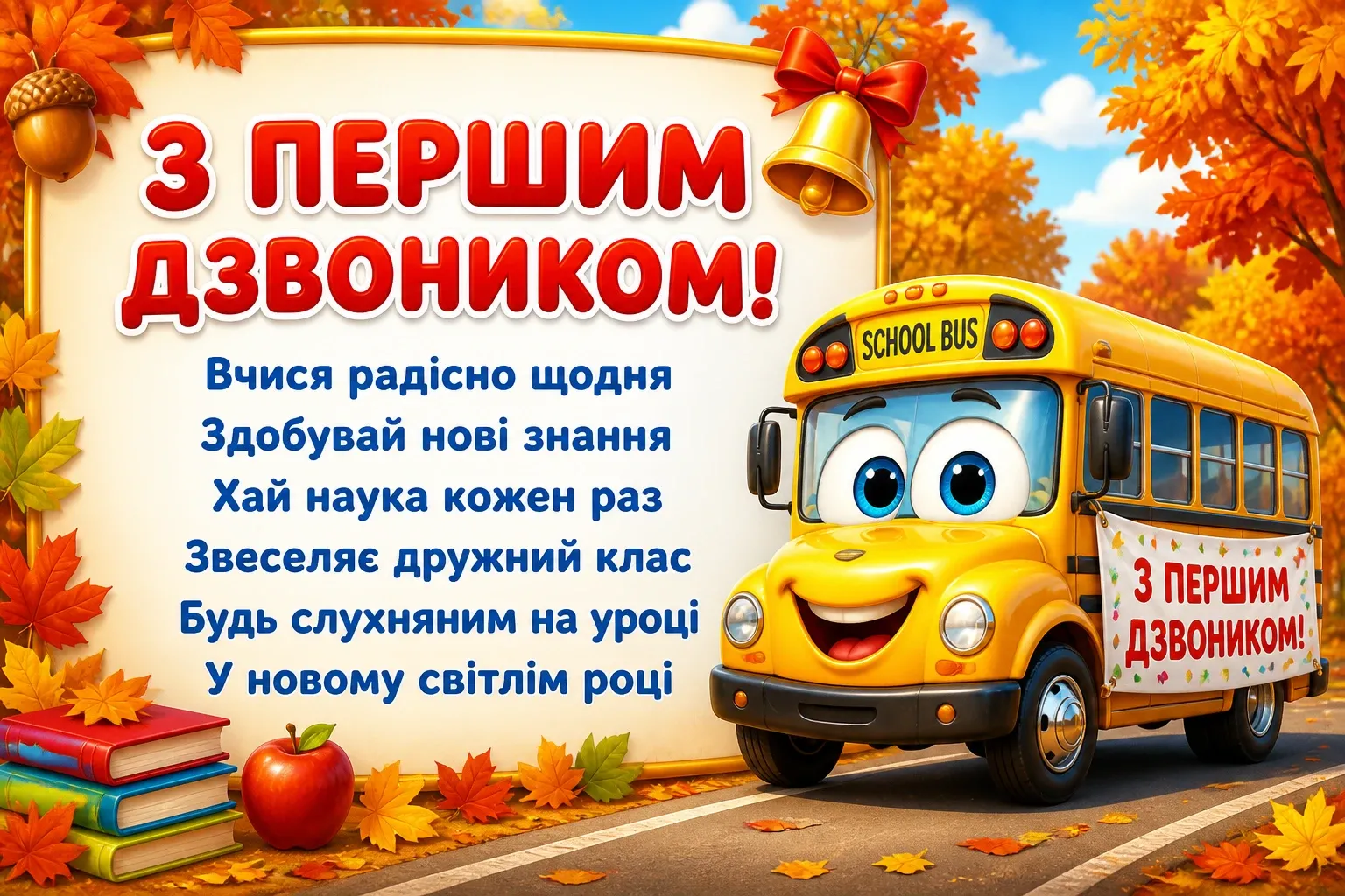 перший раз у перший клас привітання перший раз у перший клас привітання