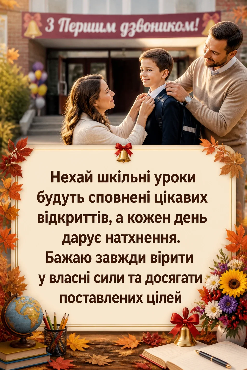 перший раз у перший клас привітання перший раз у перший клас привітання
