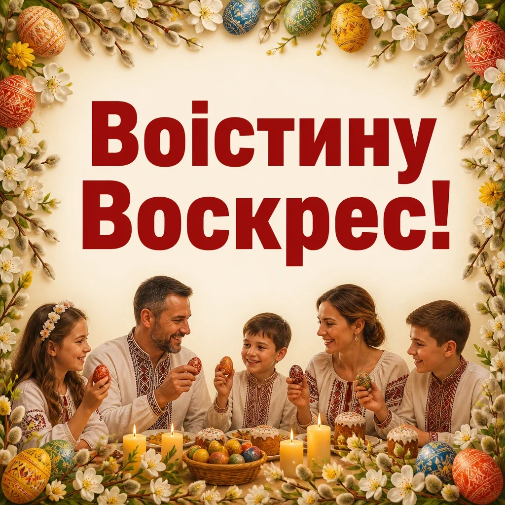 привітання з великоднем воістину воскрес привітання з великоднем воістину воскрес