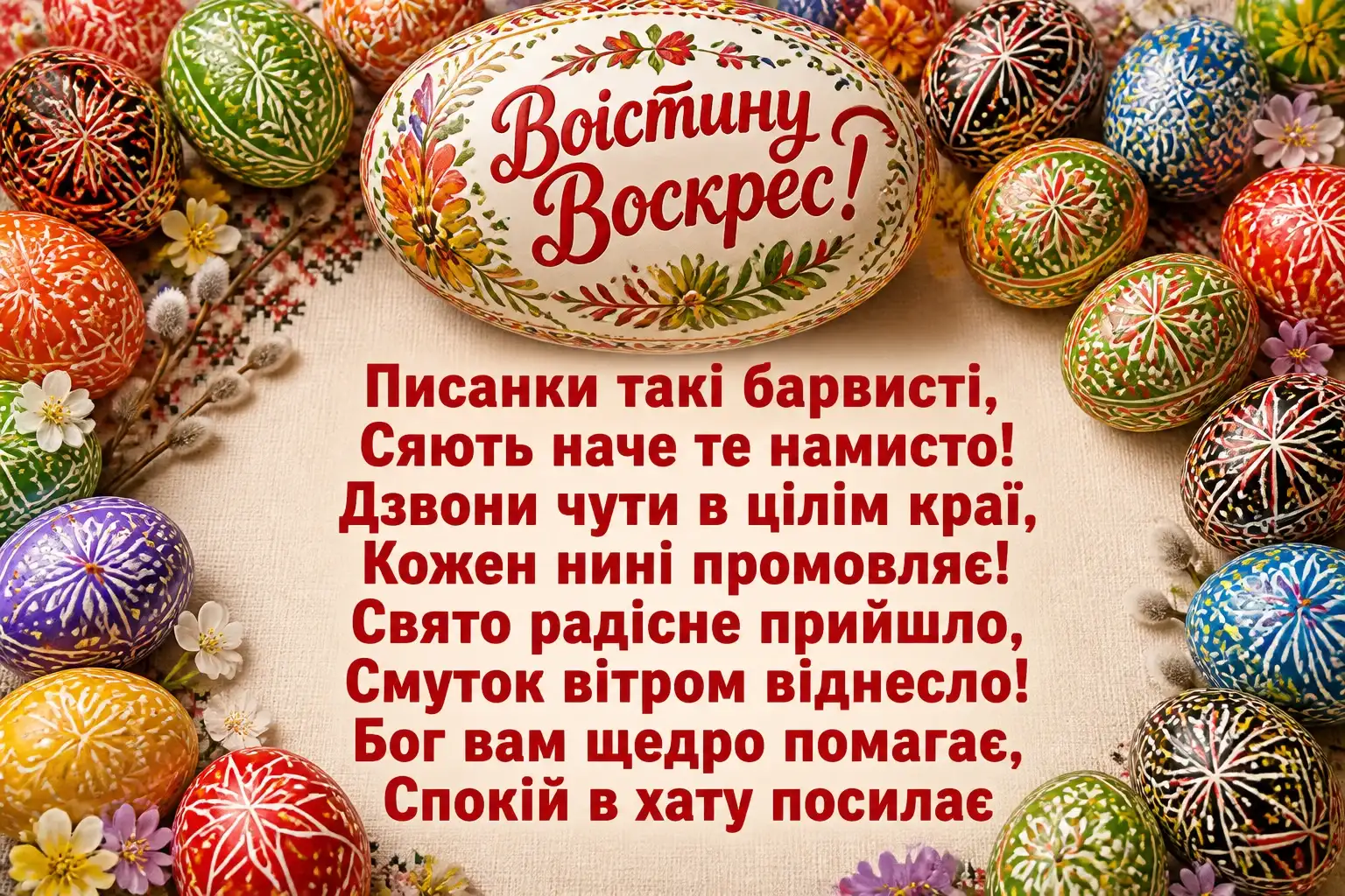 привітання з великоднем воістину воскрес привітання з великоднем воістину воскрес