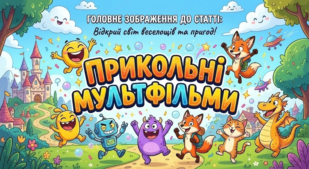 Прикольні мультфільми для дітей і батьків