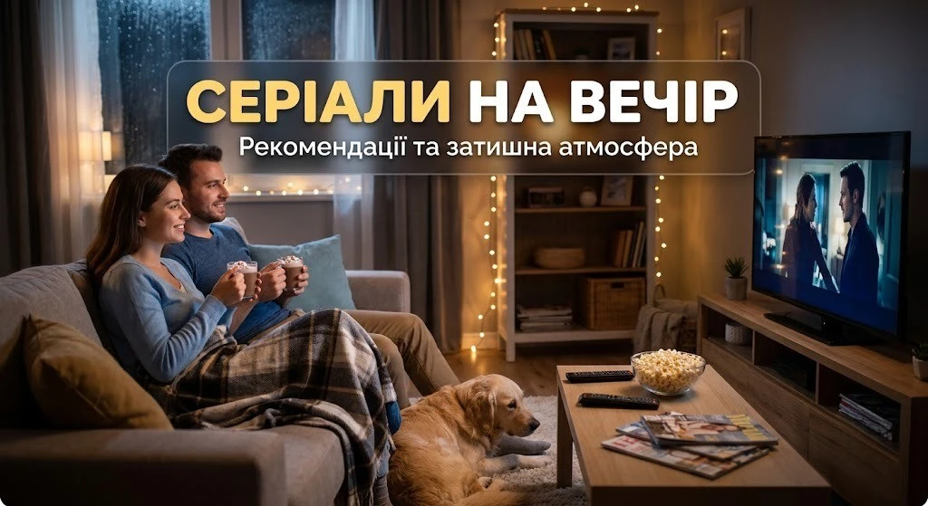 ТОП 20 серіалів на вечір на будь-який смак