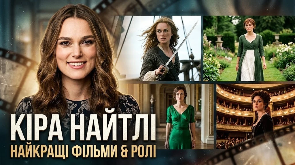 Найвидатніші ролі Кіри Найтлі за всю кар’єру
