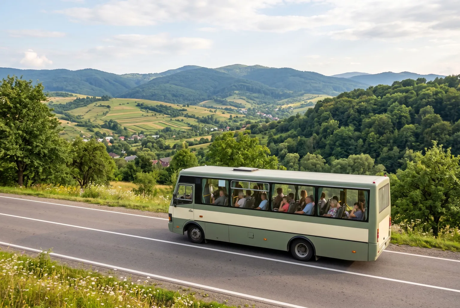 Автобусні подорожі Закарпаттям: зручність та швидкість з InBus